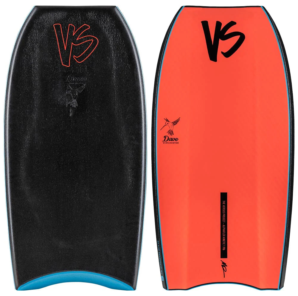 longboard surfboards for better performance in smaller waves-VS Alpha Flex WIFLY 1.9PP - Black/Coral - 42"