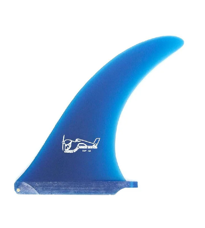 surfboard fins with stronger base for added power-Greenough 4A Blue 9.75