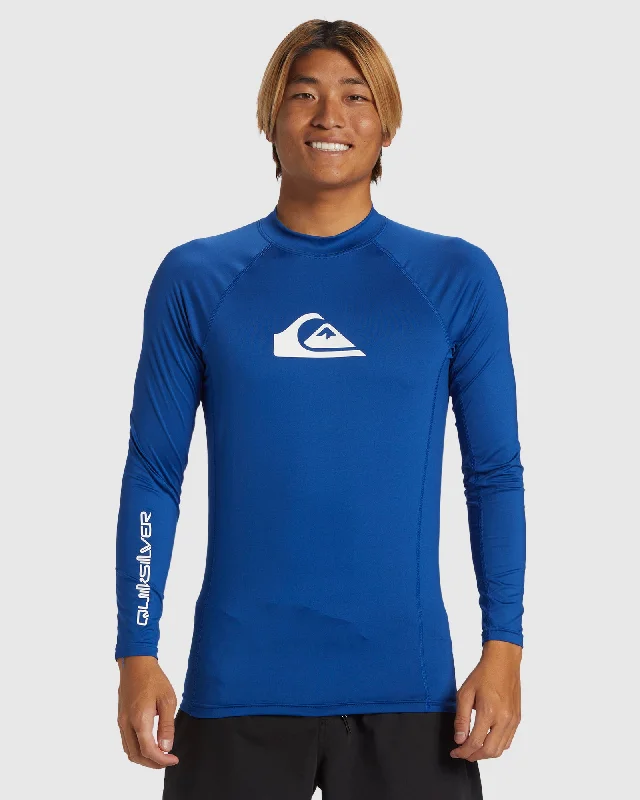 surf clothing for maintaining body temperature-Mens Everyday Long Sleeve Upf 50 Surf T-Shirt