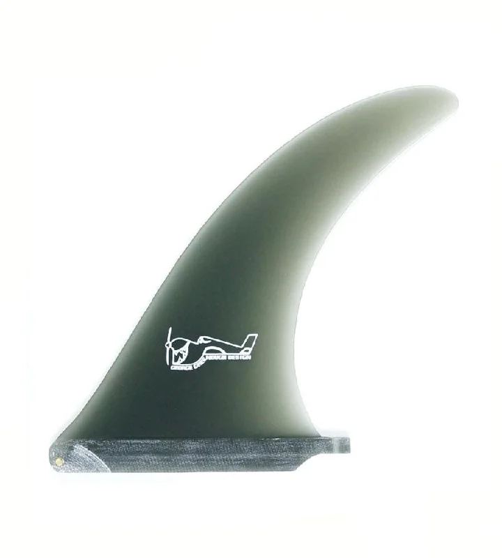 surfboard fins for deeper turns-Greenough 4A Smoke 9