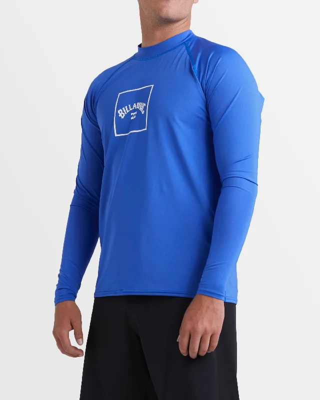 surf clothing with extra coverage for modesty-Mens Boxed Arch Rash Vest