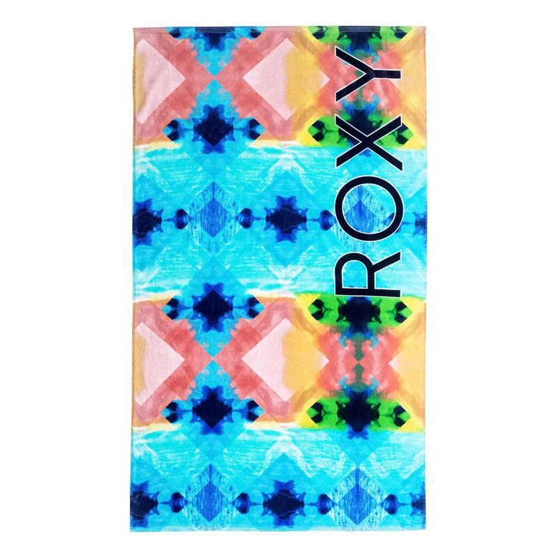 surfboard waterproof covers for protection-Roxy Hazy Beach Towel - Marshmallow Pop Surf Water World