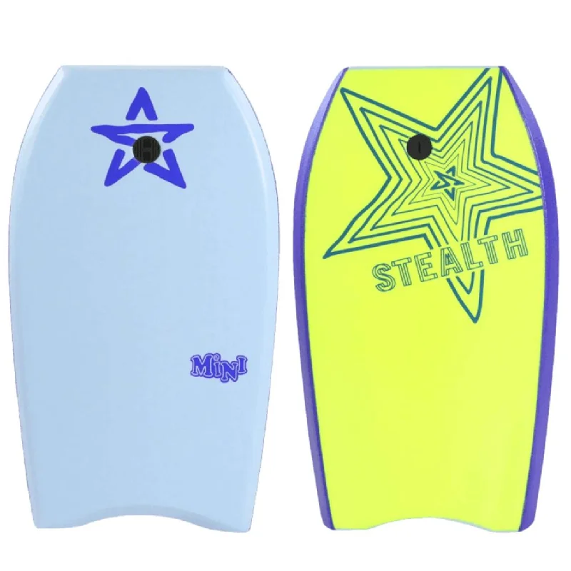 longboard surfboards with classic styling for modern surfing-STEALTH MINI 30 - Ice Blue