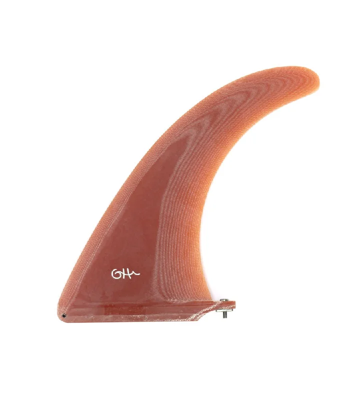 surfboard fins with deep rake for better grip-Gato Heroi C Fin (Orange)