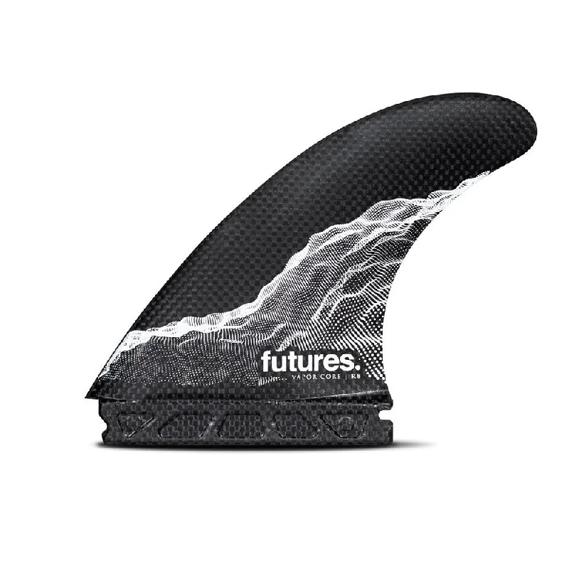 surfboard fins for smooth, controlled rides-Futures Fins Vapor Core R8 Thruster Surfboard Fin