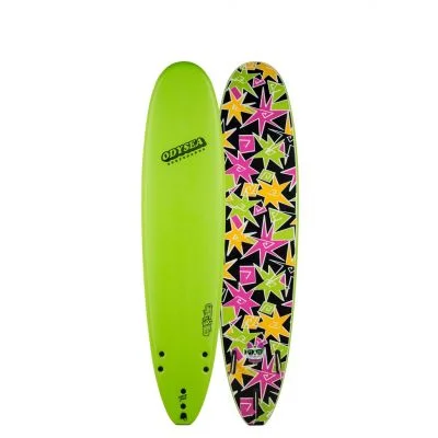 surfboard tail hook for hanging surfboards-8'0" Catch Surf Odysea x Kalani Robb - Lime Green