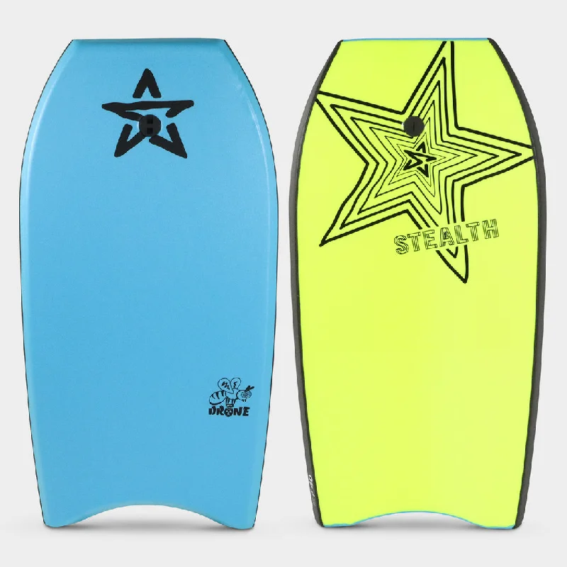 best longboard surfboards for high-performance beginners-STEALTH DRONE EPS - Sky Blue