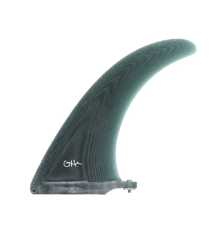 surfboard fins for easy rail-to-rail transitions-Gato Heroi C Fin (Smokey Blue)