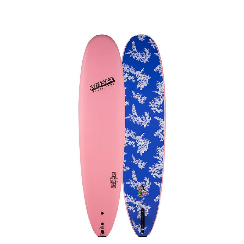 surfboard towel with drying capabilities-Catch Surf Odysea 8'0" Plank  X Sierra Lerback Pro Surfboard - Pink / Purple