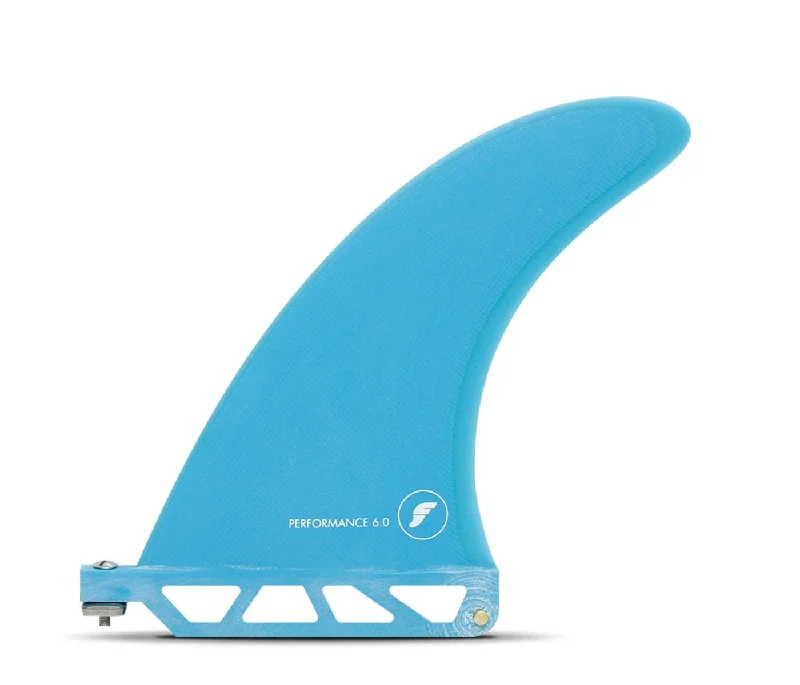 surfboard fins for quick and responsive maneuvers-Futures 6" Performance Longboard Fin - Blue