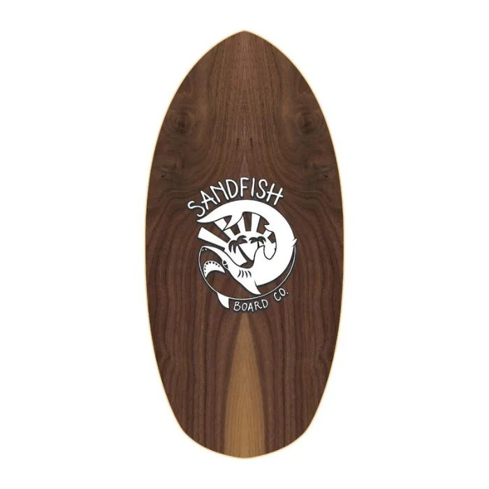 surfboard board bag with padded protection-Walnut Woody 45" Grom Cruiser