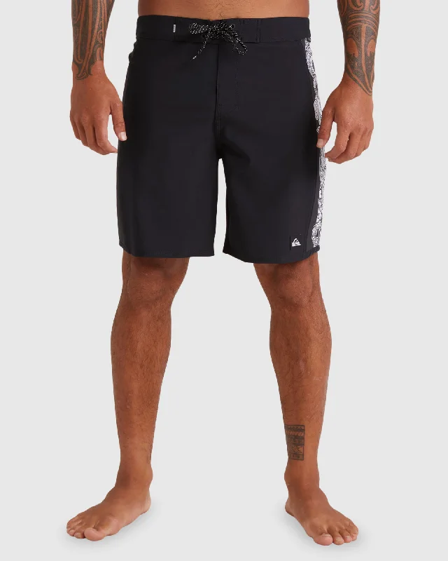 surf clothing for small wave surfing-Mens Surfsilk Marakihau Arch 18" Boardshorts