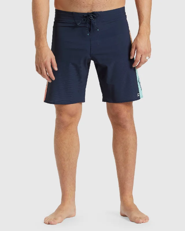 surf clothing for in-water comfort-Mens D Bah Airlite 19" Boardshorts