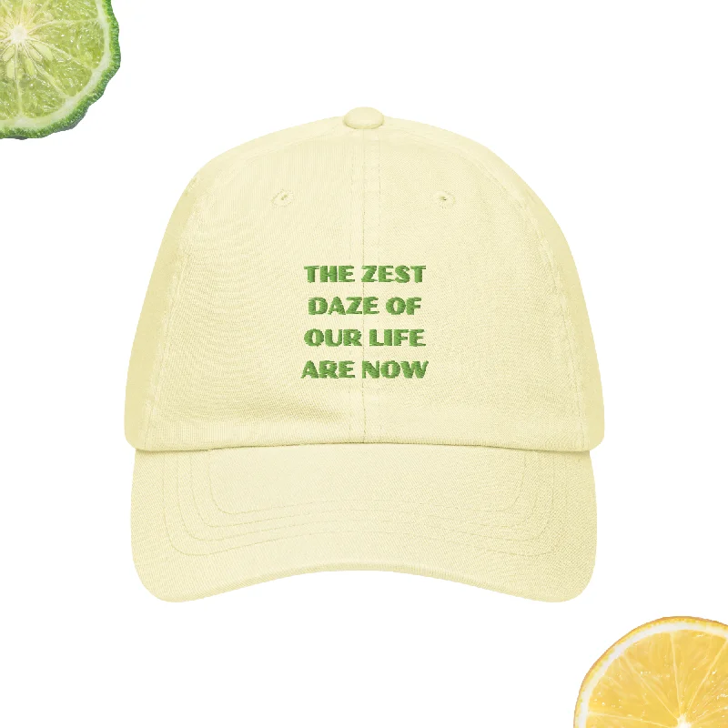 surf clothing for in-water comfort-Zest Daze Sun Cap