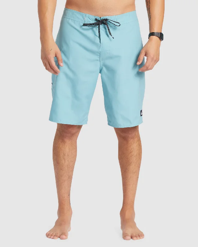 surf clothing with pockets for convenience-Mens Everyday Solid 20" Boardshorts