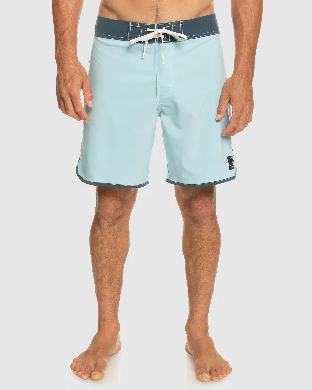 surf clothing for adventure surfers-Mens Original Scallop 18" Boardshorts