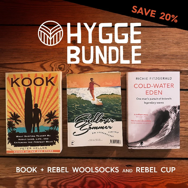 surf clothing for premium performance-HYGGE BUNDLE - Book+Socks+Cup