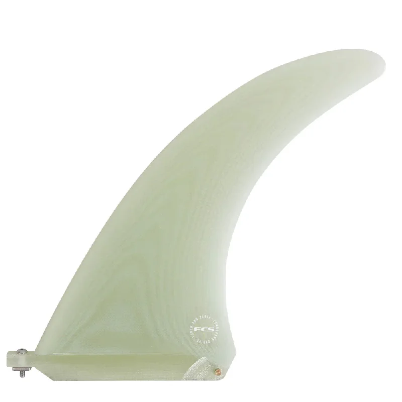 surfboard fins for more efficient wave riding-FCS Clique Screw & Plate PG 7 Fin Clear