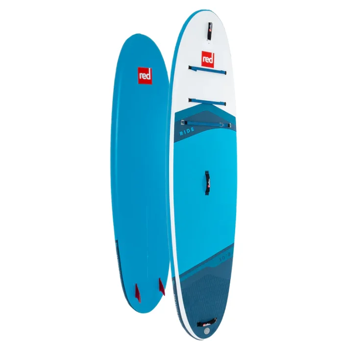 longboard surfboards with deep concave for speed-10'6" Red Ride MSL 2024