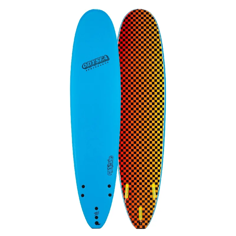 surfboard fins with performance materials for durability-Catch Surf Odysea Log 8'0 Blue With High Performance Fins