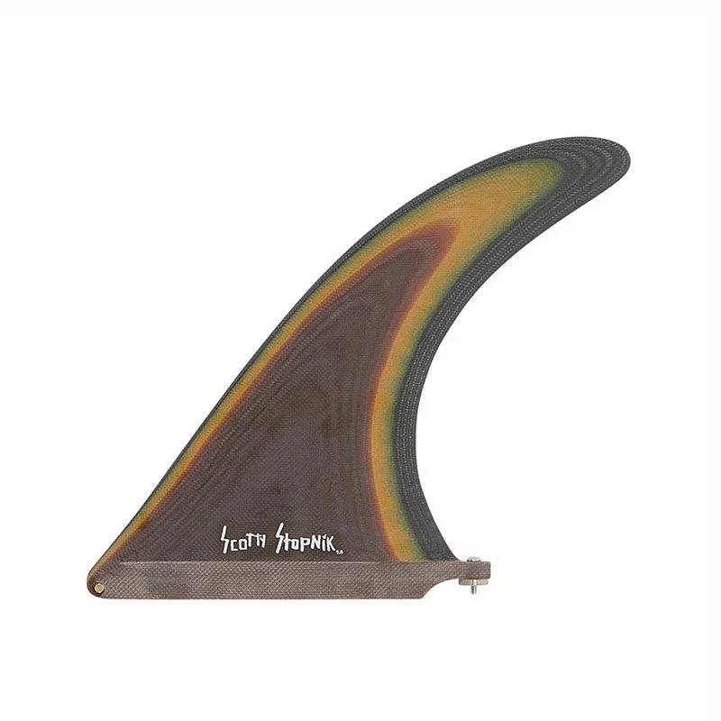 surfboard fins for a more controlled surf experience-Captain Fin Scotty Stopnik 9.8" Longboard Fin