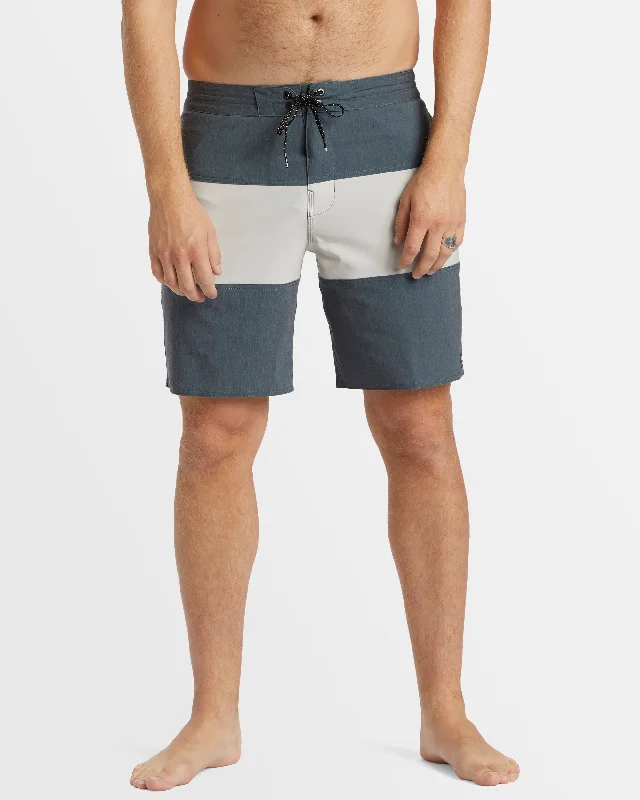 surf clothing for casual beach hangs-Mens Throw On 19" Boardshorts