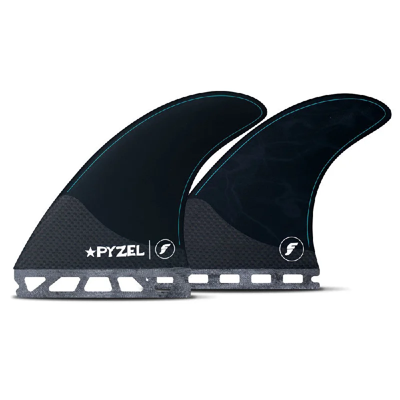 surfboard fins for enhanced carving ability-Futures Fins Pyzel Medium 5-Fin Set - Black