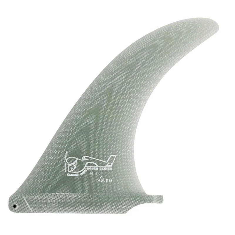 surfboard fins with streamlined shapes for speed-True Ames Greenough 4-A 8.5" Fin - Volan