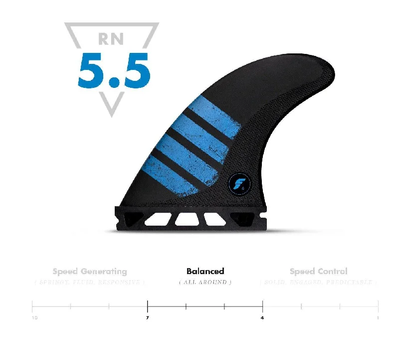 surfboard fins for maximum paddle speed-Future Fins F6 Alpha Netplus 5-fin Thruster