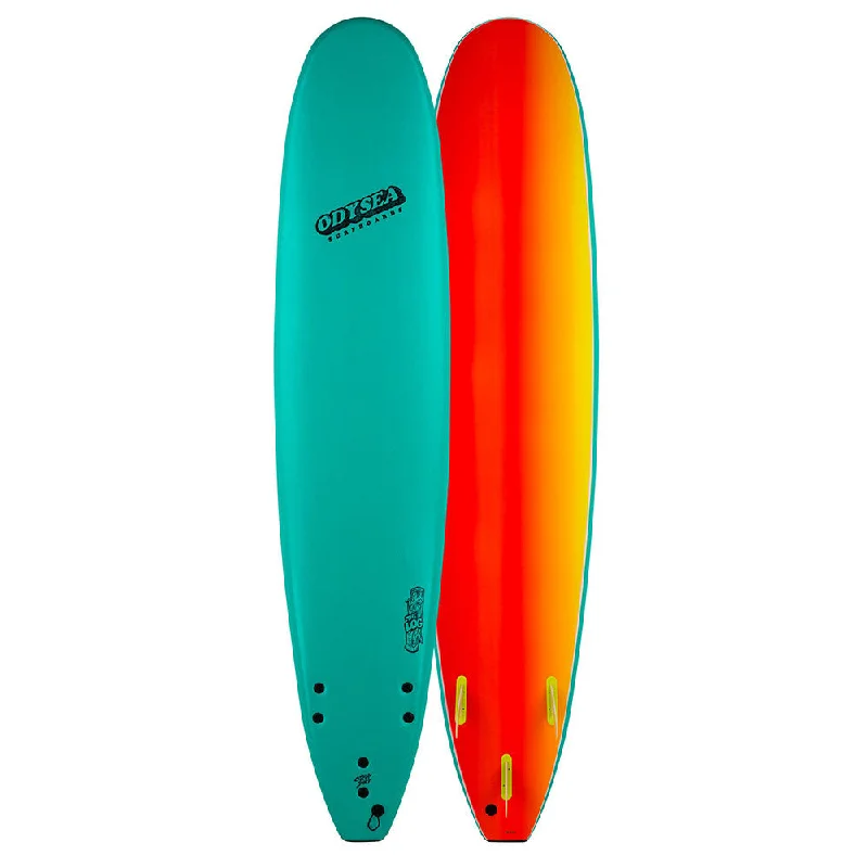 longboard surfboards for better performance in smaller waves-Catch Surf Odysea 9'0" Log Surfboard - Emerald / Gradient