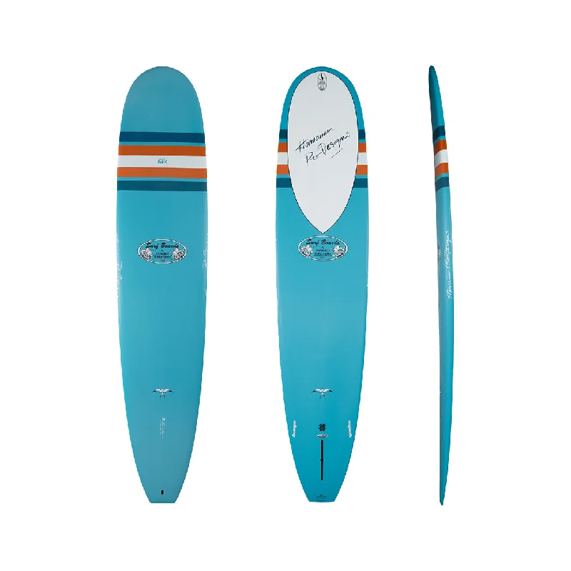 surfboard carrying cases for board safety-9’0” Donald Takayama - In The Pink  - TufLite V-Tech - Blue - FCSll (2+1)