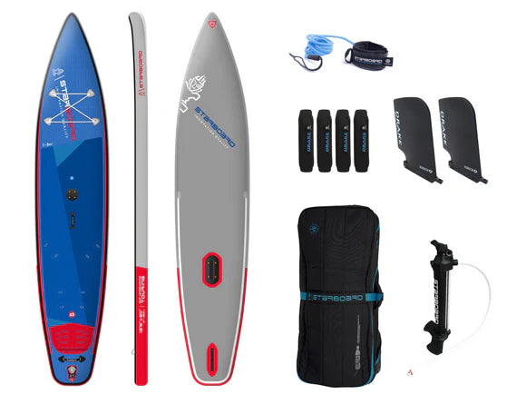 longboard surfboards for high-performance paddling-12'6" Starboard Touring Deluxe Windsurf 2023