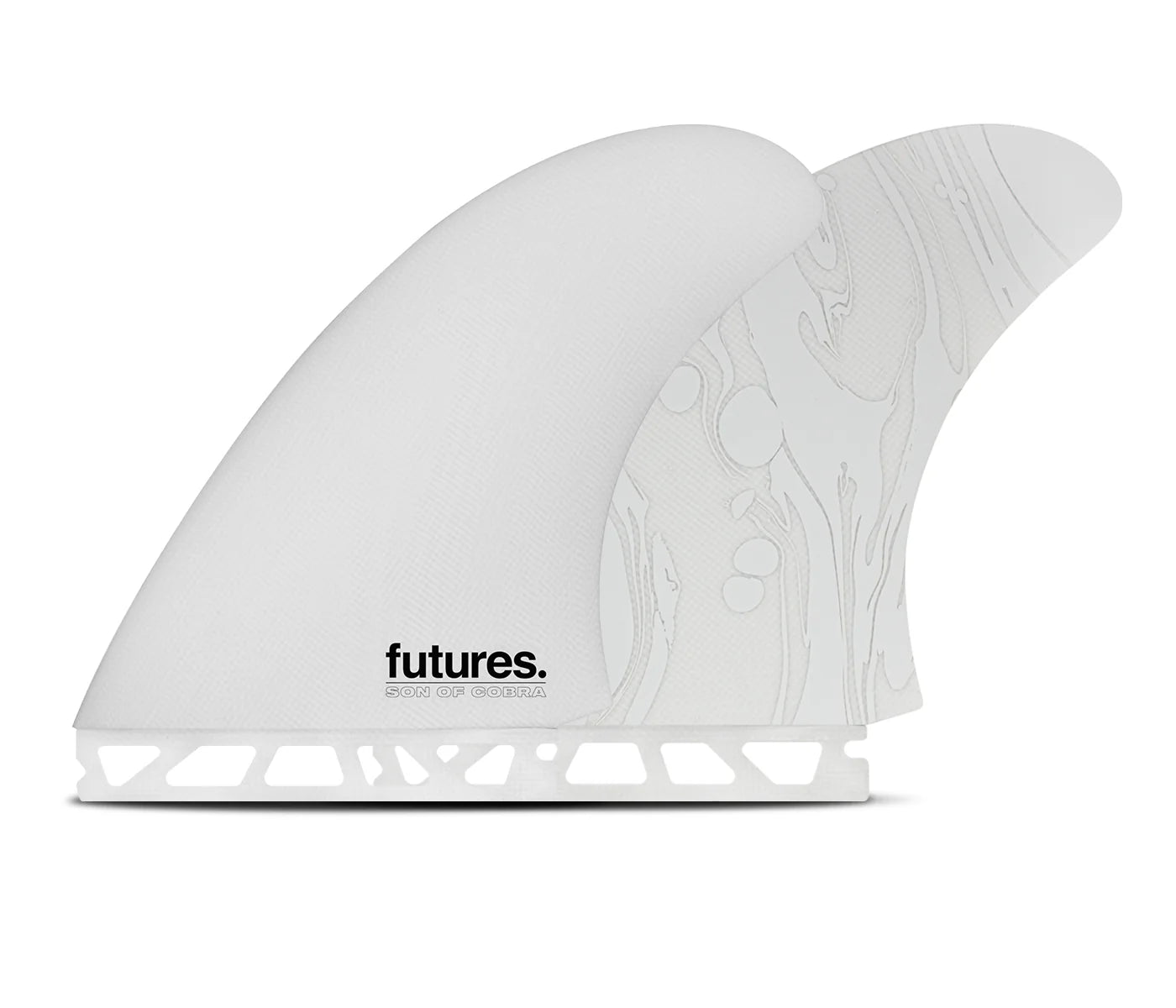 surfboard fins with smooth edges for gentle rides-Sons Of Cobra Twin