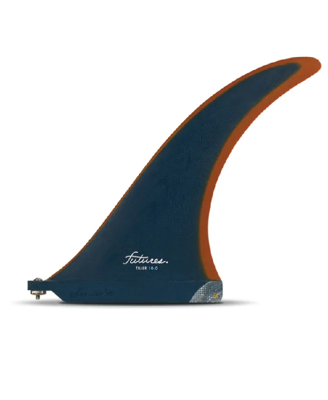 surfboard fins for enhanced drive-FUTURES TILLER 10" SINGLE FIN