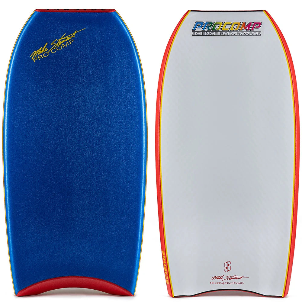 longboard surfboards with smooth rail-to-rail transitions-Science ProComp 1.5PP - Blue White