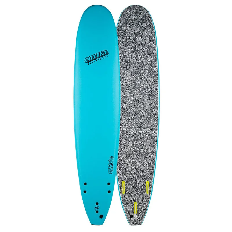 longboard surfboards for stable and smooth rides-Catch Surf Odysea 9'0" Log Surfboard - Cool Blue / Static