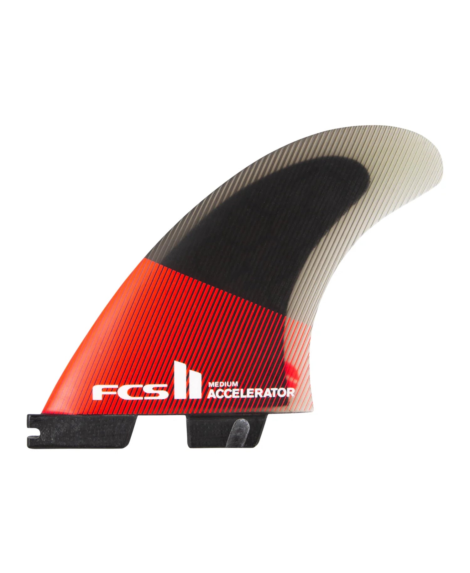 surfboard fins with enhanced hold for aggressive waves-FCS II ACCELERATOR TRI FIN SET