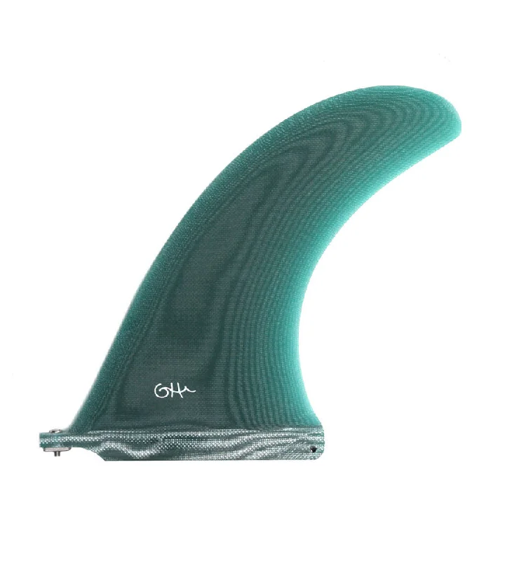 surfboard fins with improved maneuvering-Gato Heroi D fin (Bottle Green)