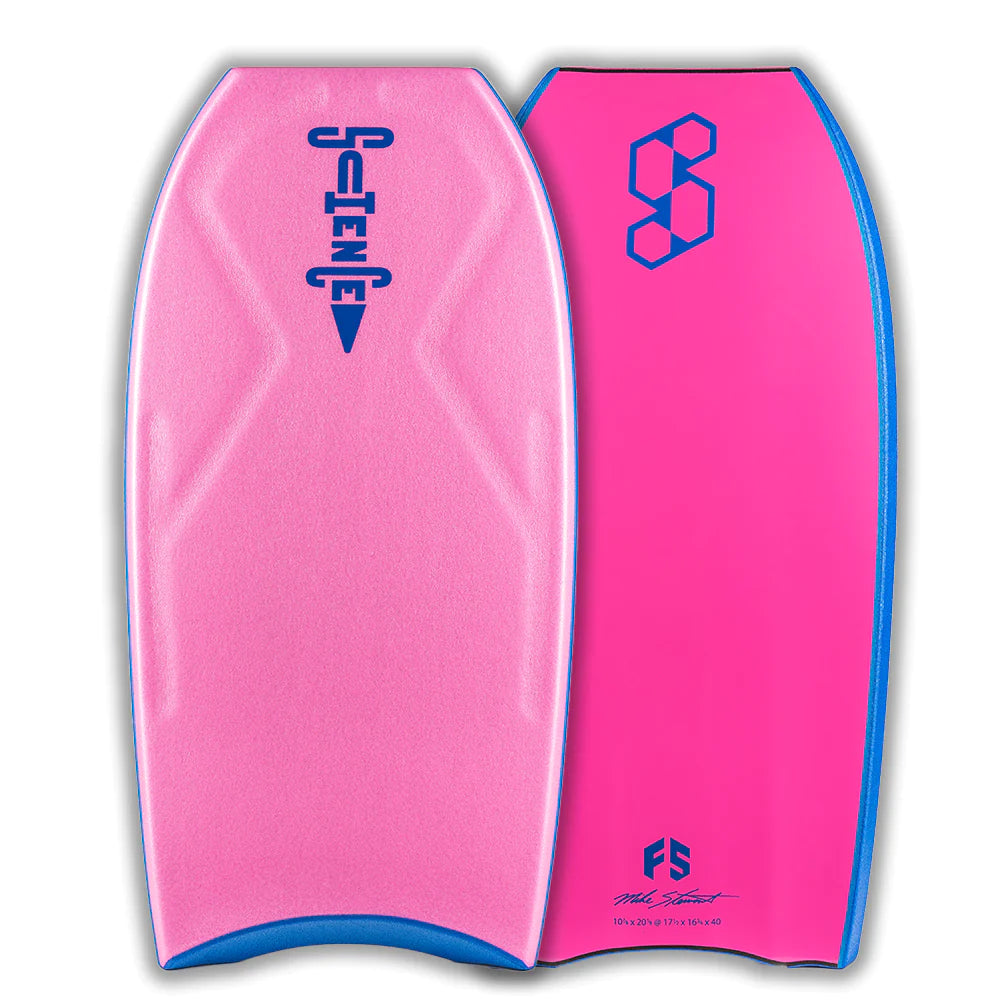 longboard surfboards for higher glide-Science Pro TS -  Pink / Pink 40"