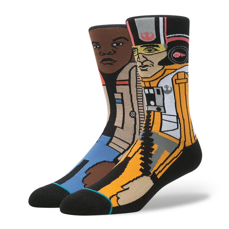 surf clothing for beach bonfires-Stance Star Wars The Resistance 2 Sock