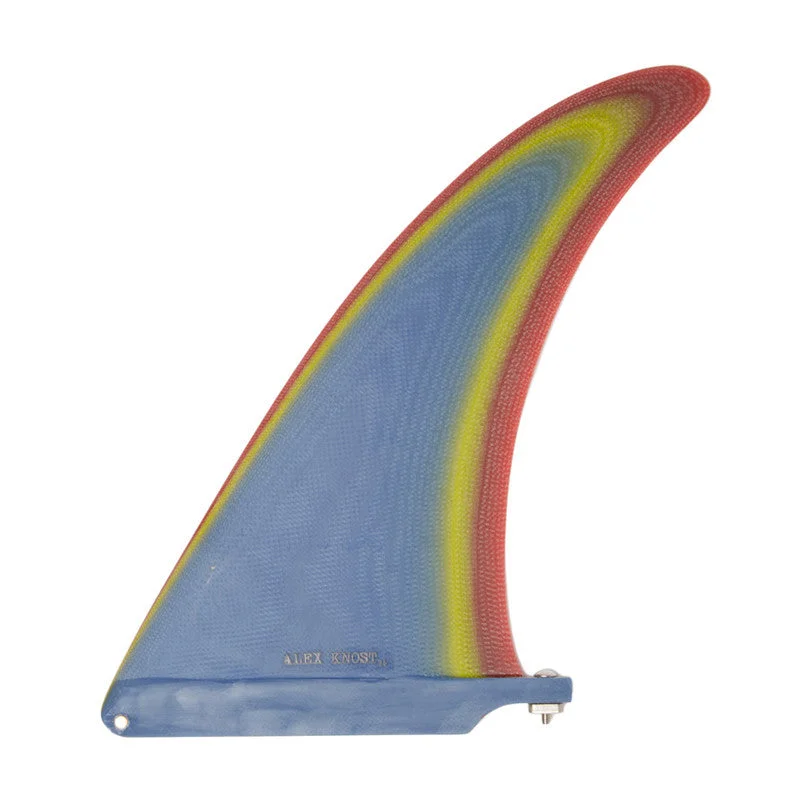 surfboard fins with optimized template for precision-Captain Fin Alex Knost Classic 8.5" Longboard Fin - Blue