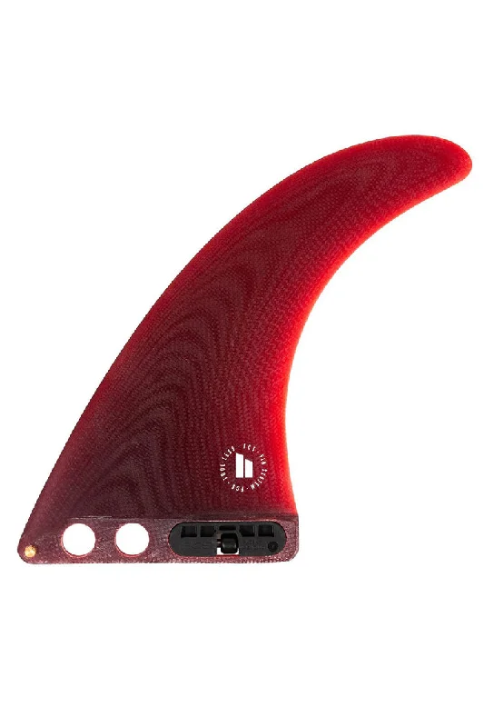 surfboard fins for maximum paddle speed-FCS II Connect PG 9" Longboard Fin - Red