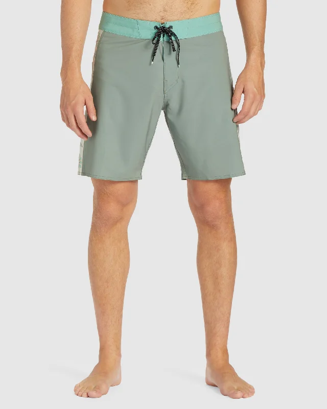 surf clothing with zippered pockets-Mens Dbah Pro Boardshorts