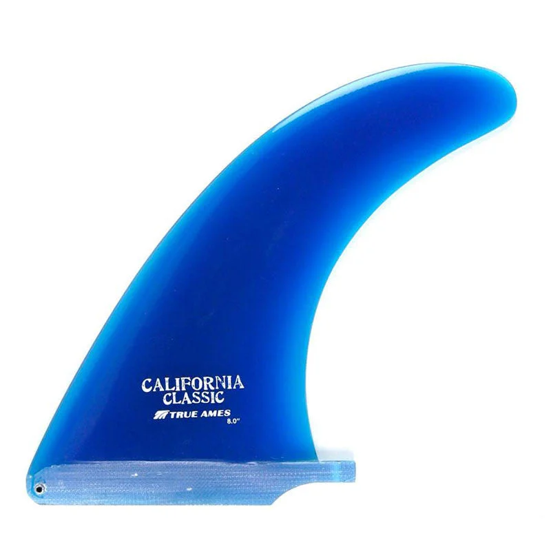 surfboard deck traction pad for more comfort-True Ames California Classic  9.5" - Blue