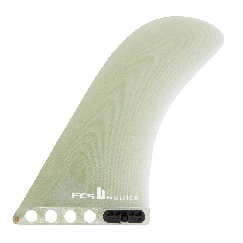 surfboard fins with a minimalist design-FCS II Hatchet PG Longboard Fin - 9"