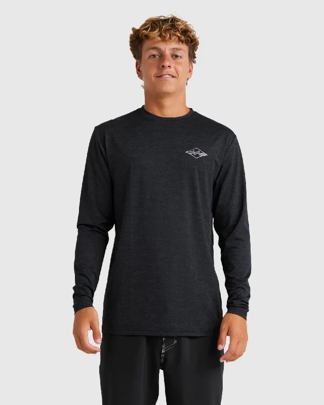 surf clothing for early-season surf-Mens Diamond Shoreline Rash Vest