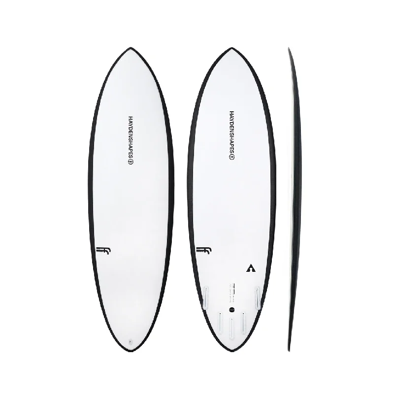 surfboard waterproof accessories for storage-Haydenshapes Hypto Krypto - Future Flex - Clear - Futures (5 fin setup)