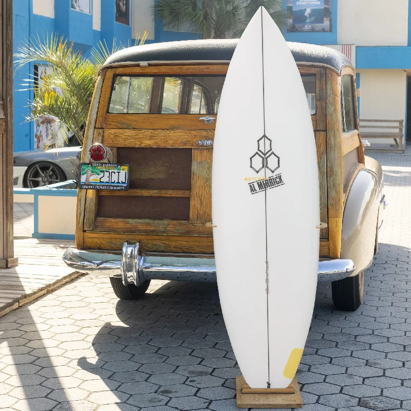 longboard surfboards with classic pintail design-Channel Islands Happy Everyday 5'6 Surfboard - FCS II