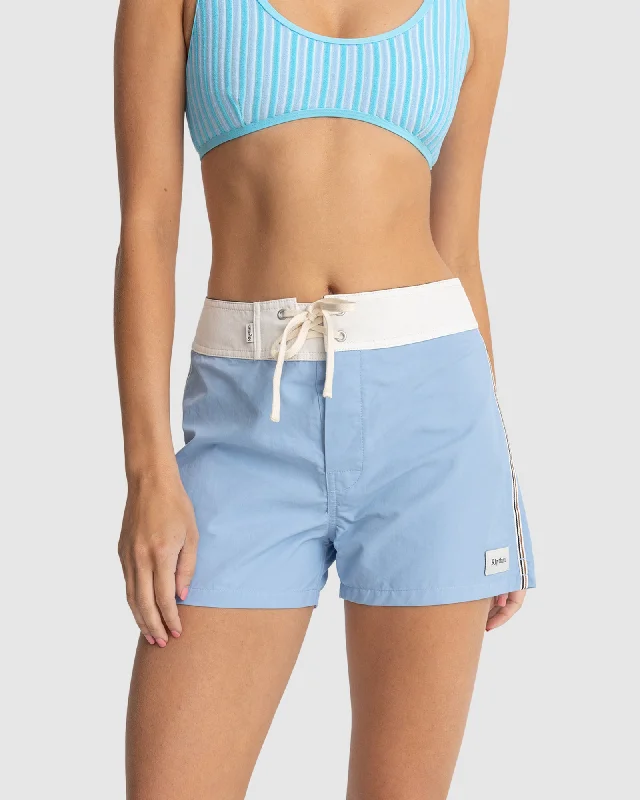 surf clothing with ventilation for breathability-WOMENS HERITAGE BOARDHSHORTS