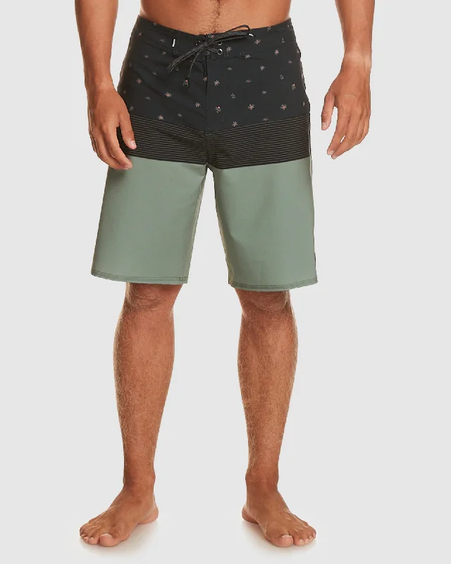 surf clothing with long sleeves for sun protection-Mens Surfsilk Panel 20" Boardshorts